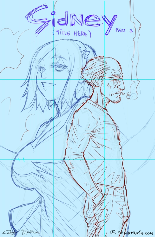 Sidney Cover Sketch